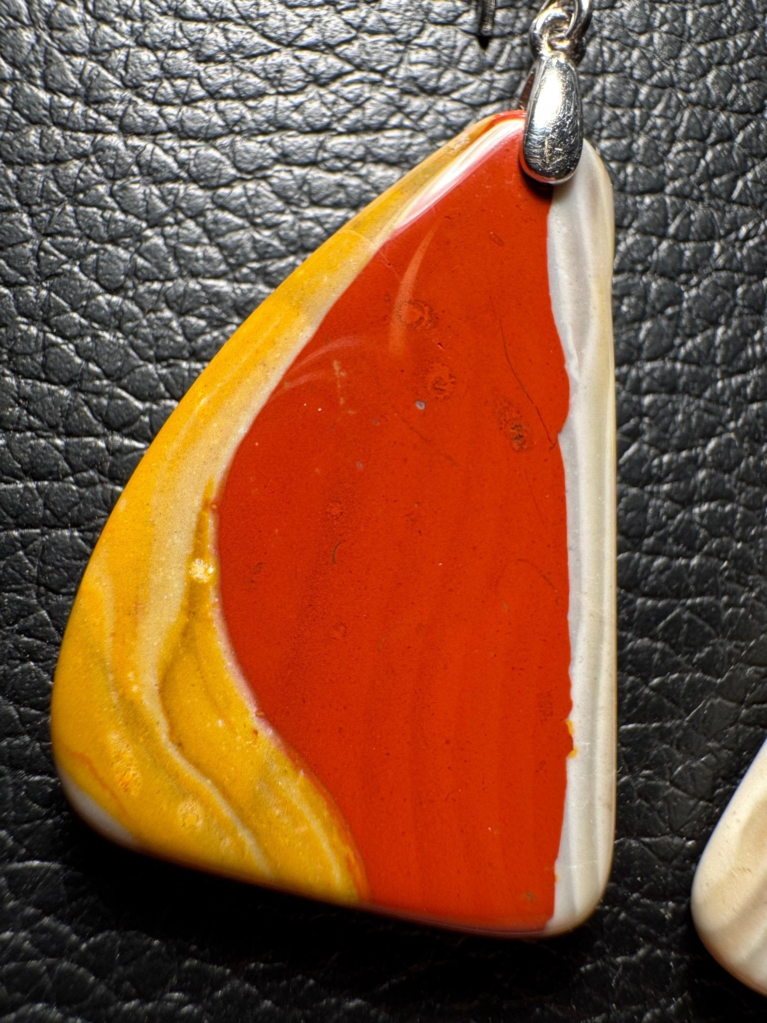 Wood Jasper Earrings "Chic"