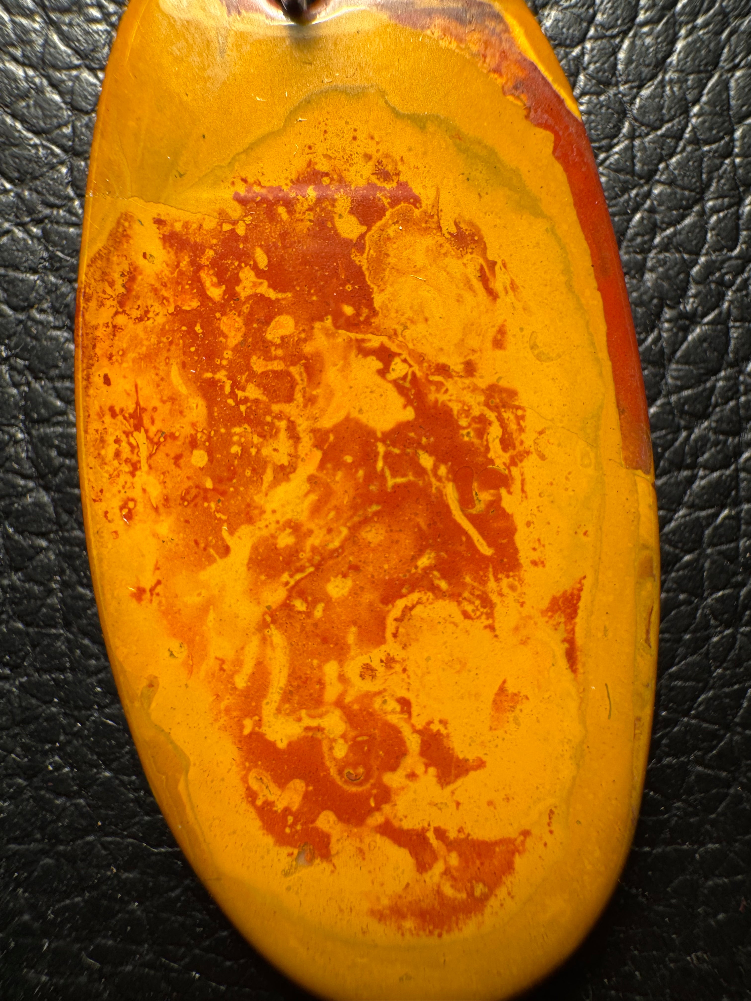 Wood Jasper Pendant "Medallion"
