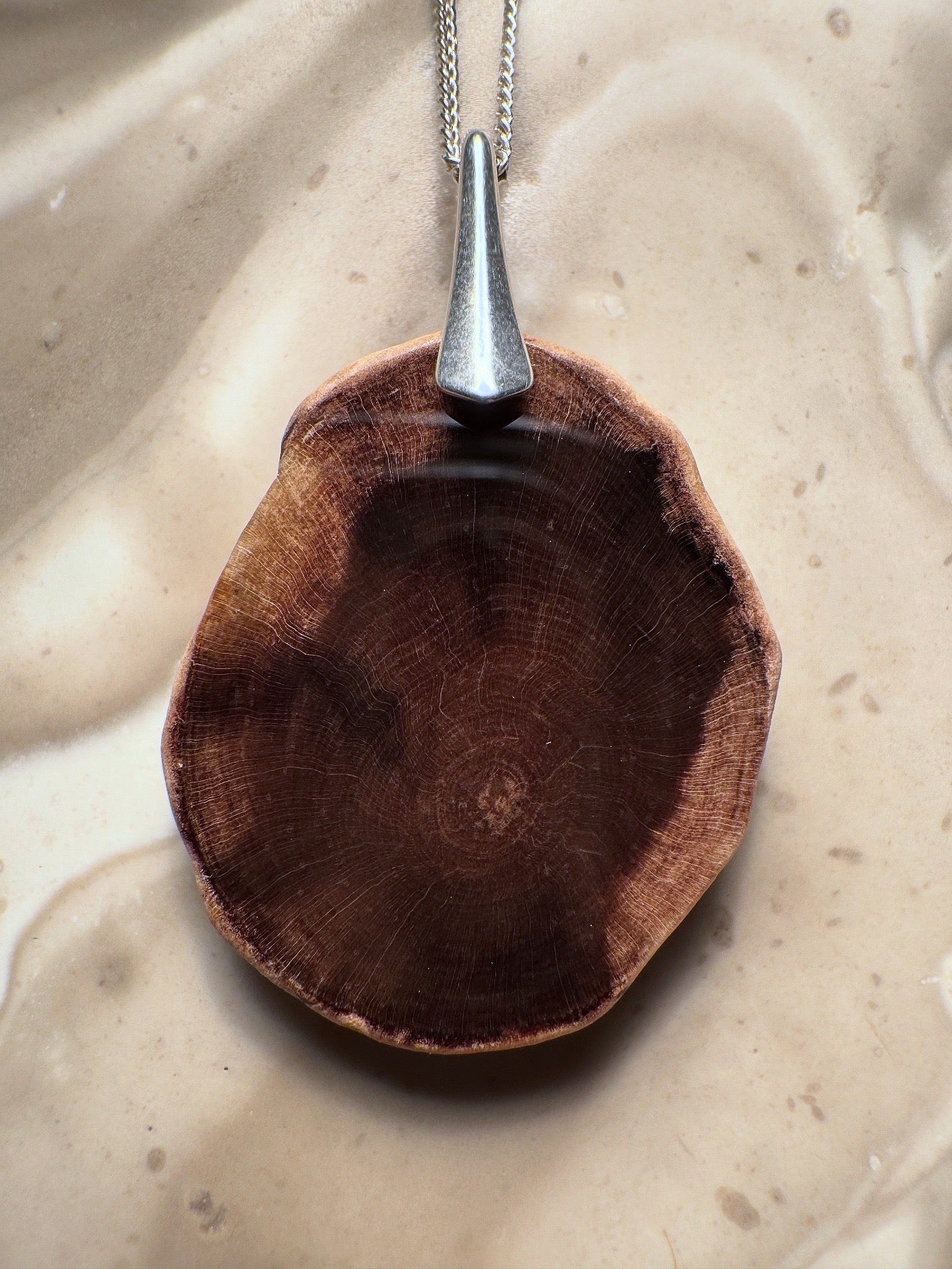 Versteinertes Holz Anhänger