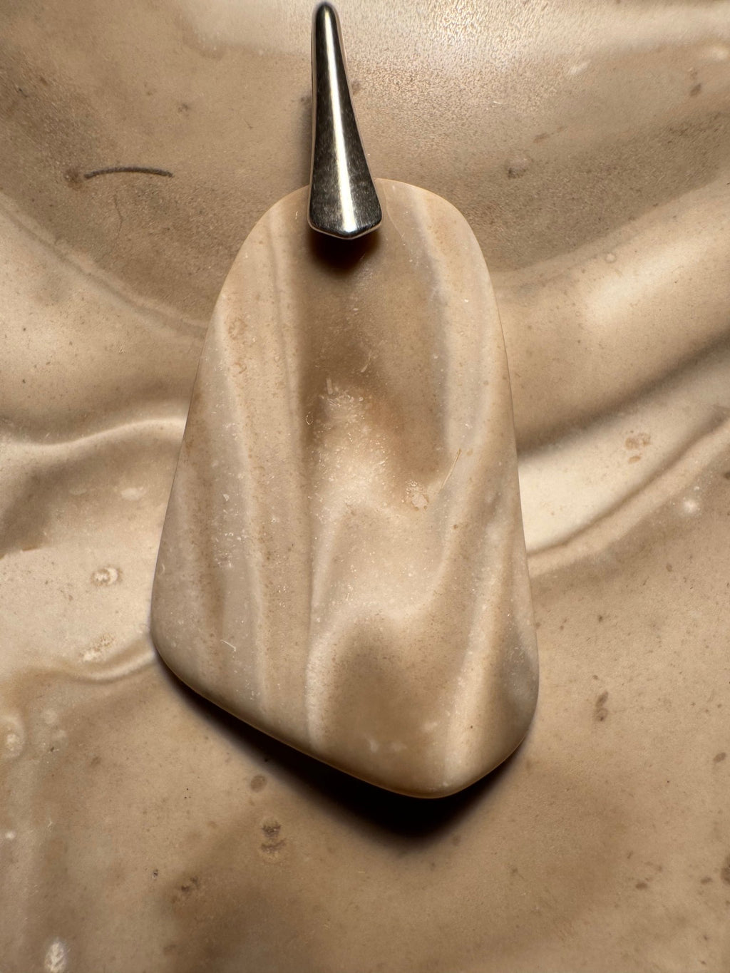 Pendant made of Isteiner jasper