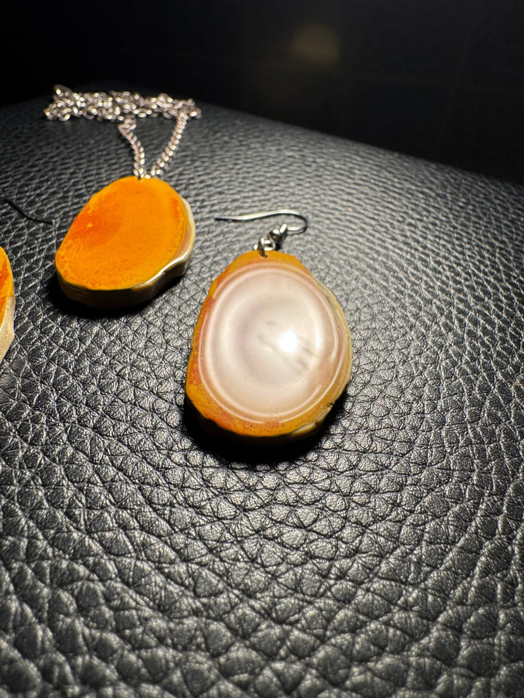 Bolognese jasper jewelry set