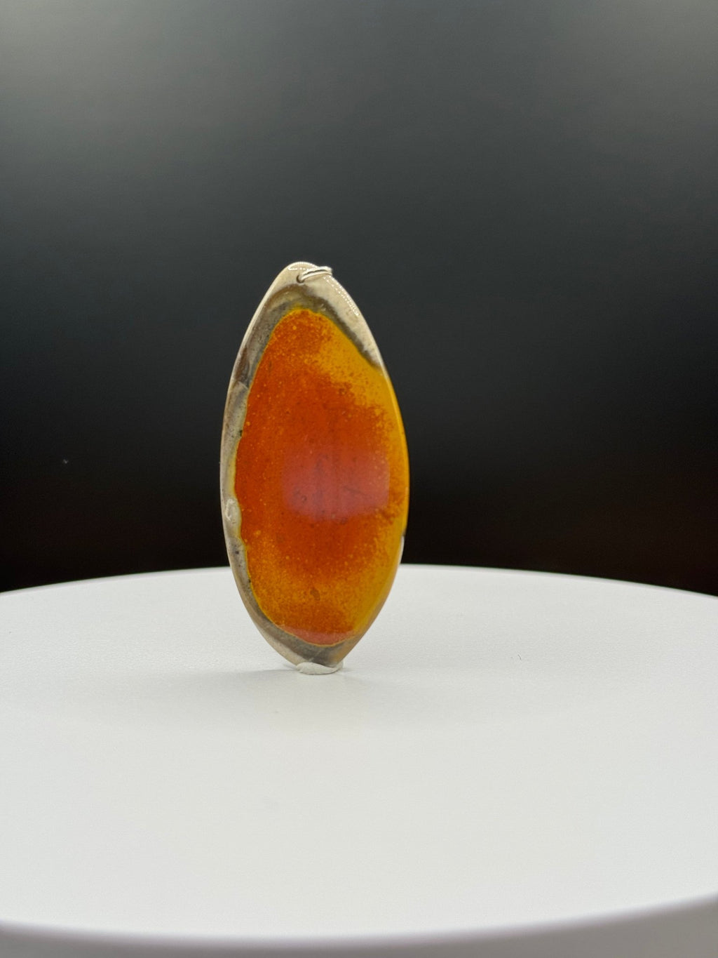 Bohnerzjaspis Anhänger