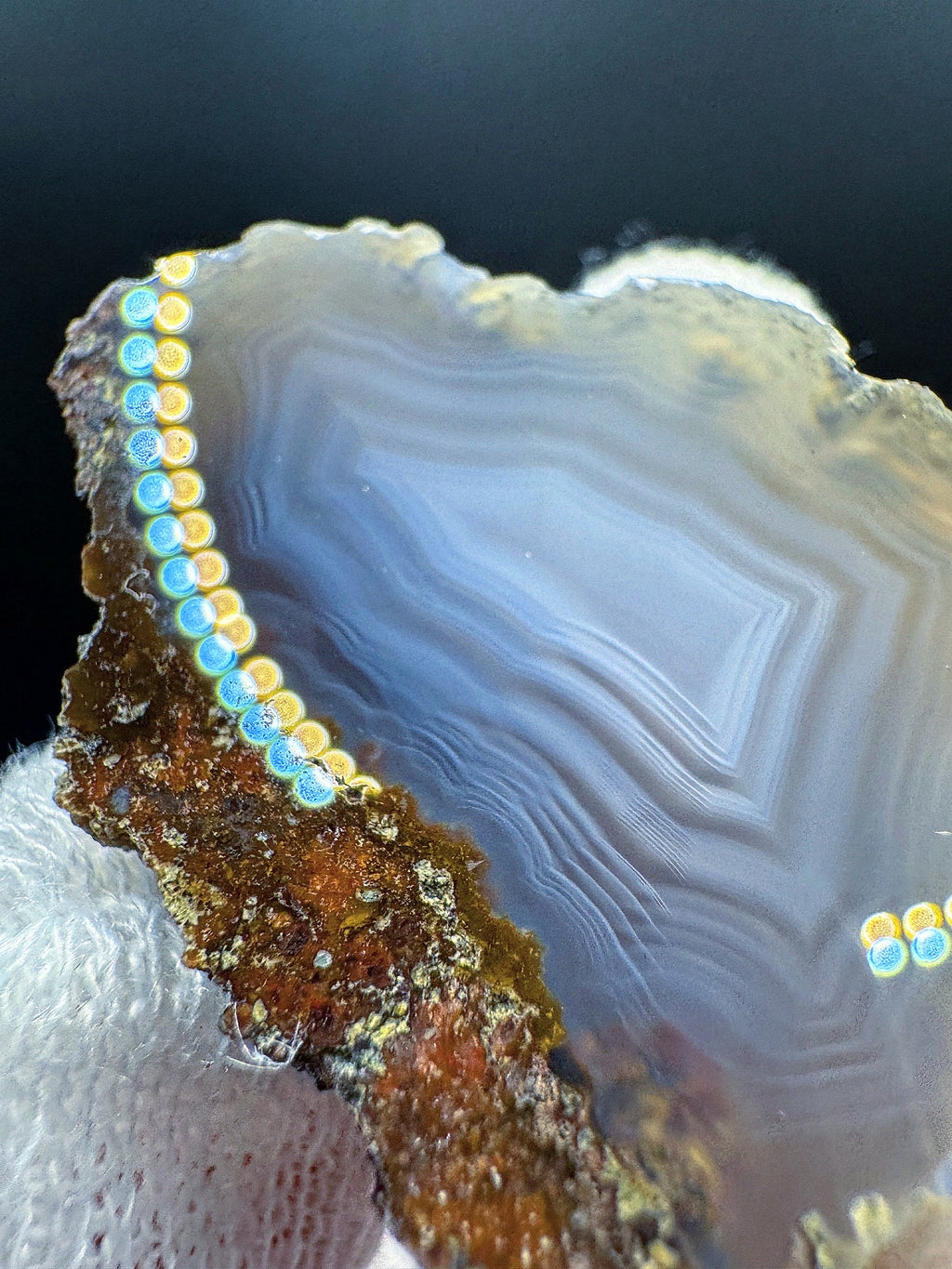 Agate from Zeleznice, Czech Republic