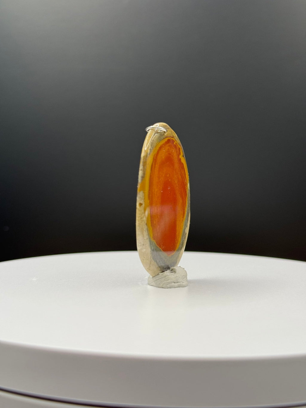 Bohnerzjaspis Anhänger