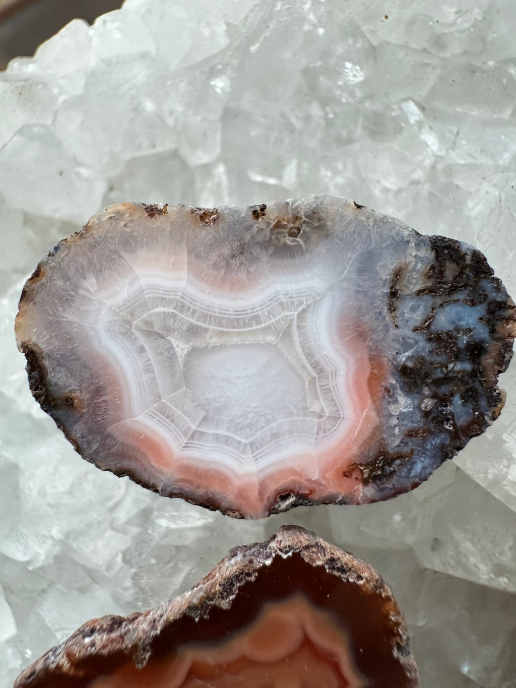 6 Achate Verschiedene Fundstellen