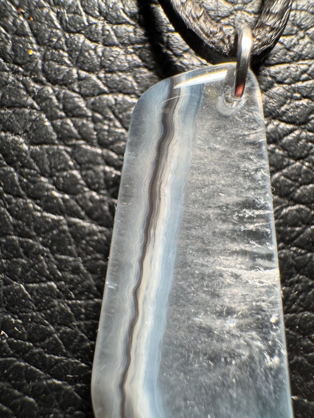 Paraiba Agate Pendant 5-sided