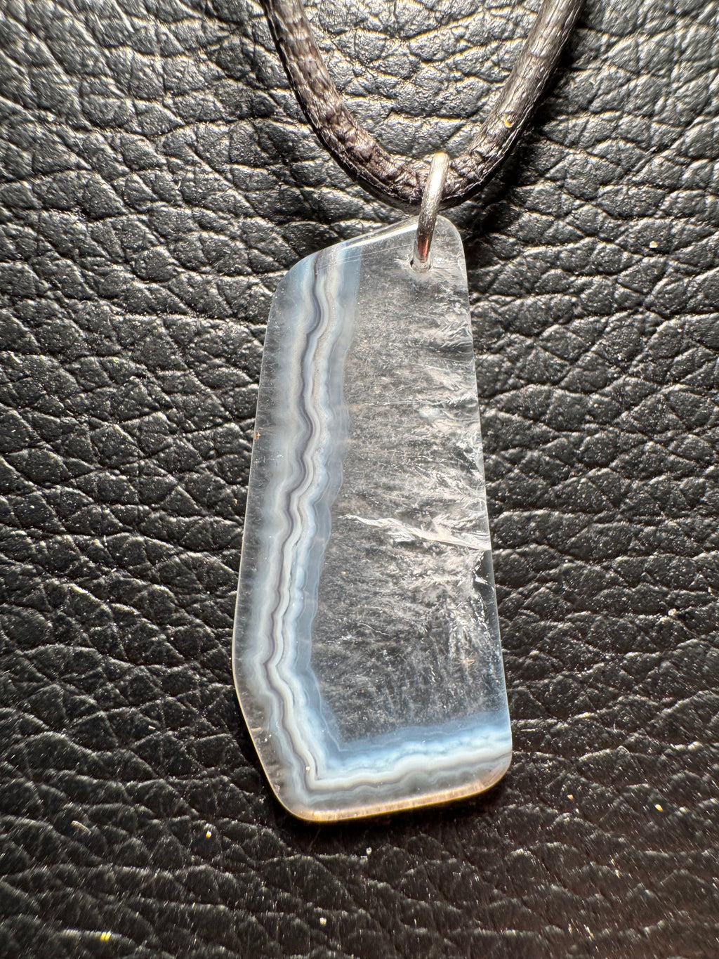 Paraiba Agate Pendant 5-sided