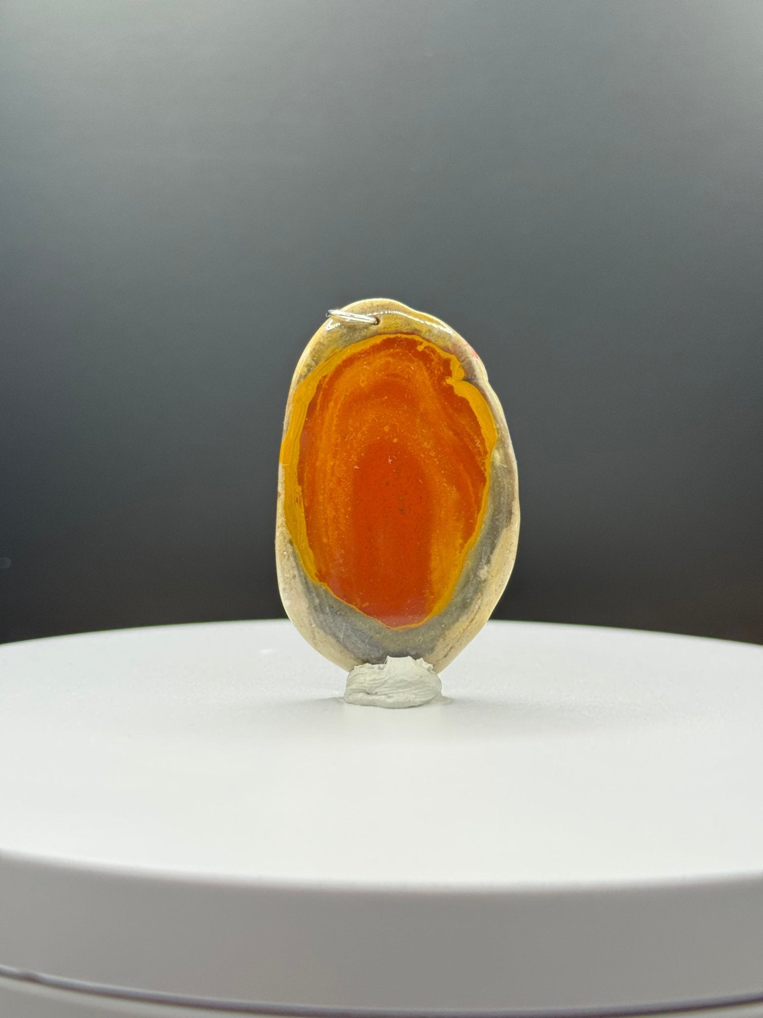 Bohnerzjaspis Anhänger