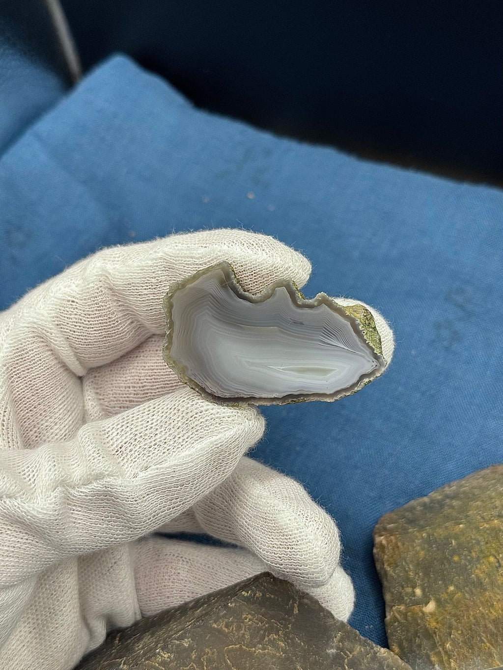 Agate from Levín, Czech Republic