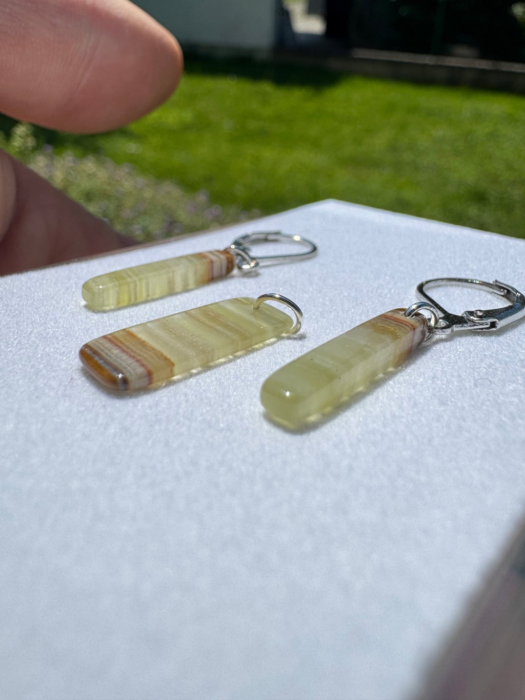Onyx als Schmuckset