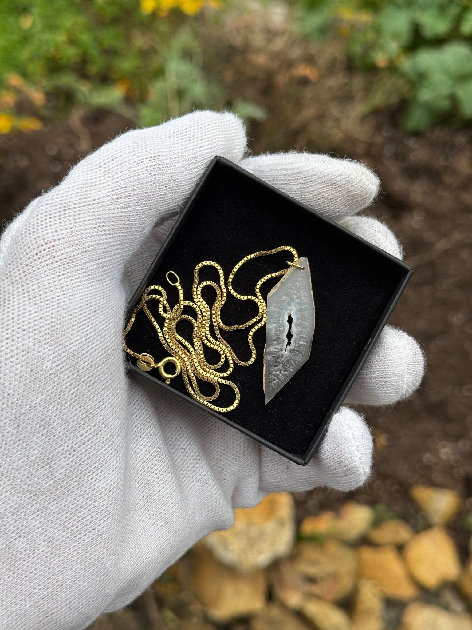 Paraiba Achat Anhänger