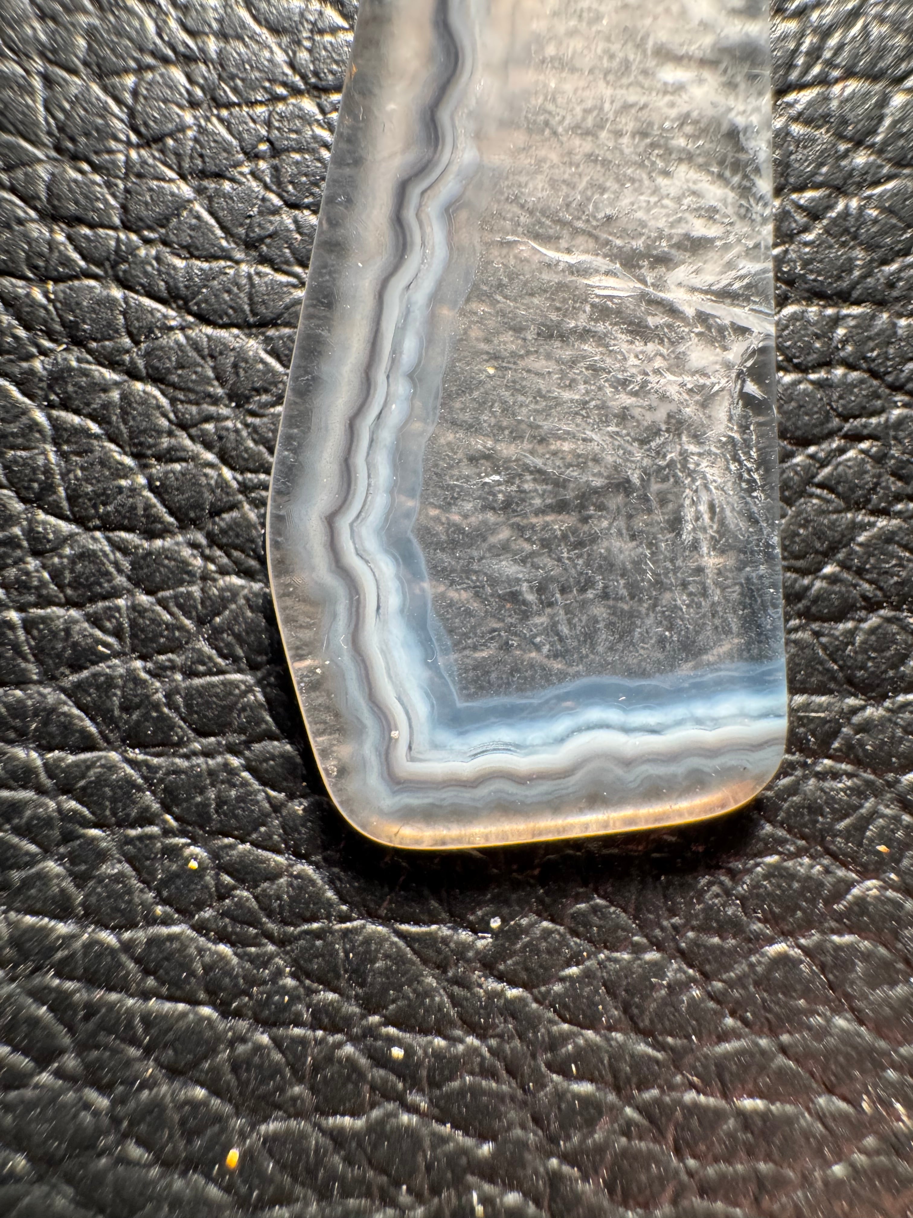 Paraiba Agate Pendant 5-sided