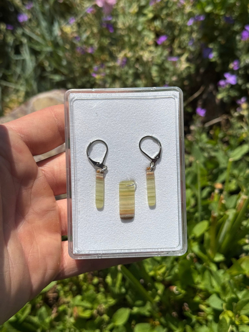 Onyx als Schmuckset
