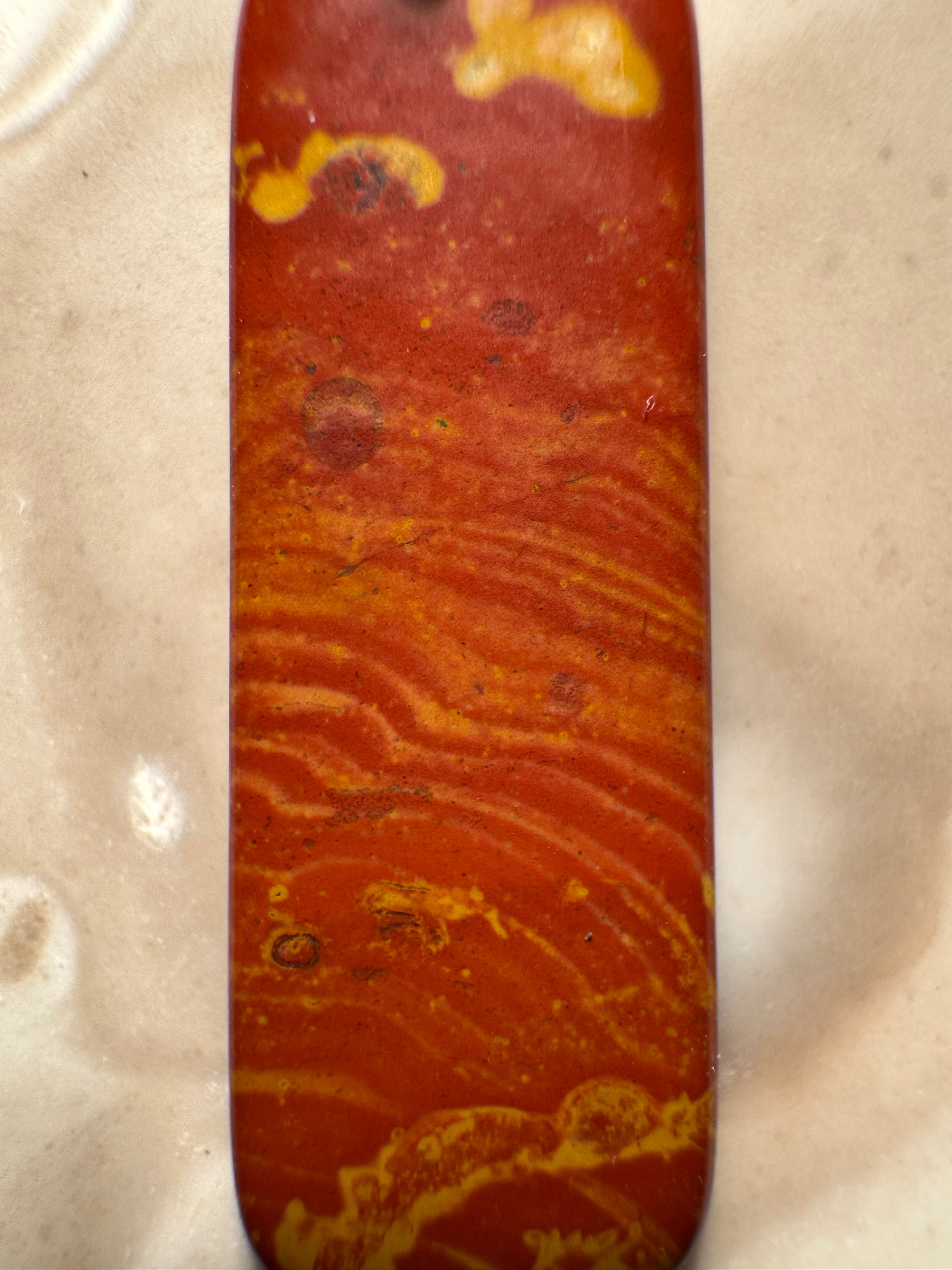 Handgefertigter Bohnerzjaspis Anhänger