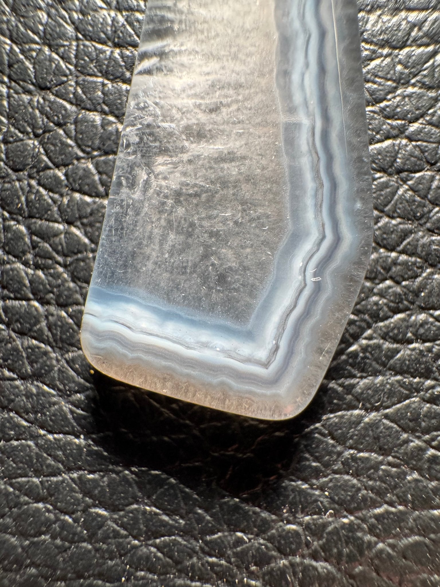 Paraiba Agate Pendant 5-sided