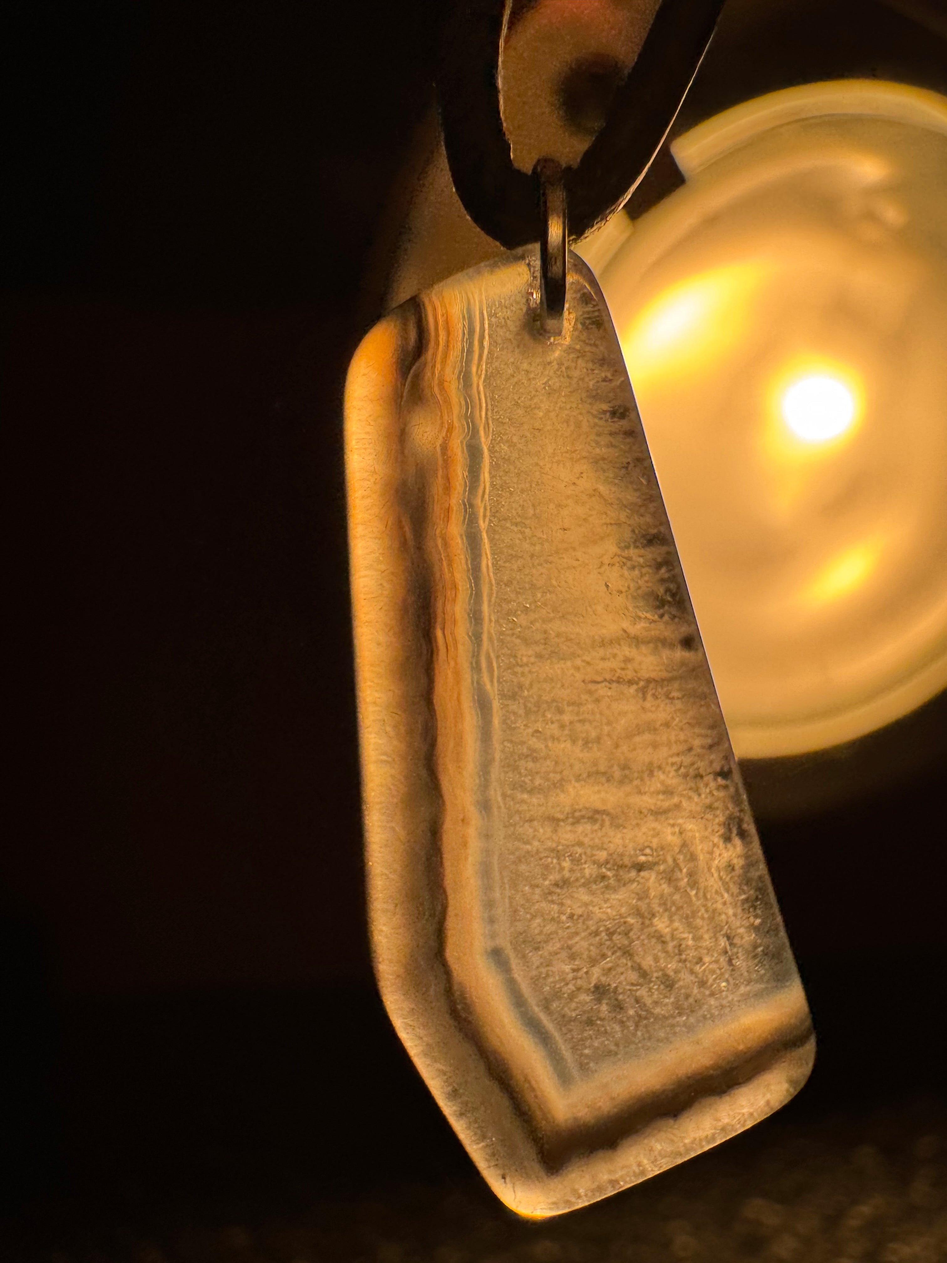 Paraiba Agate Pendant 5-sided