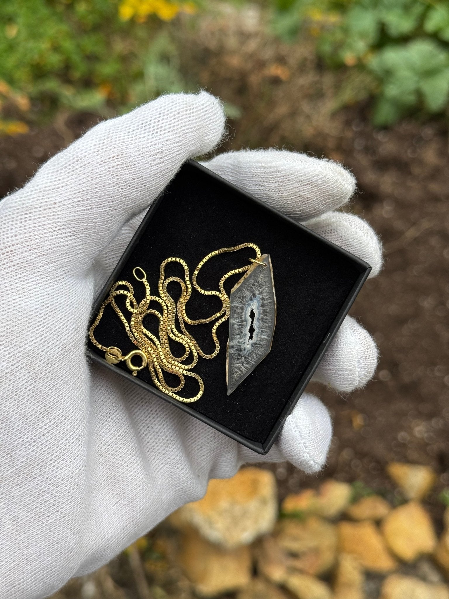 Paraiba Achat Anhänger