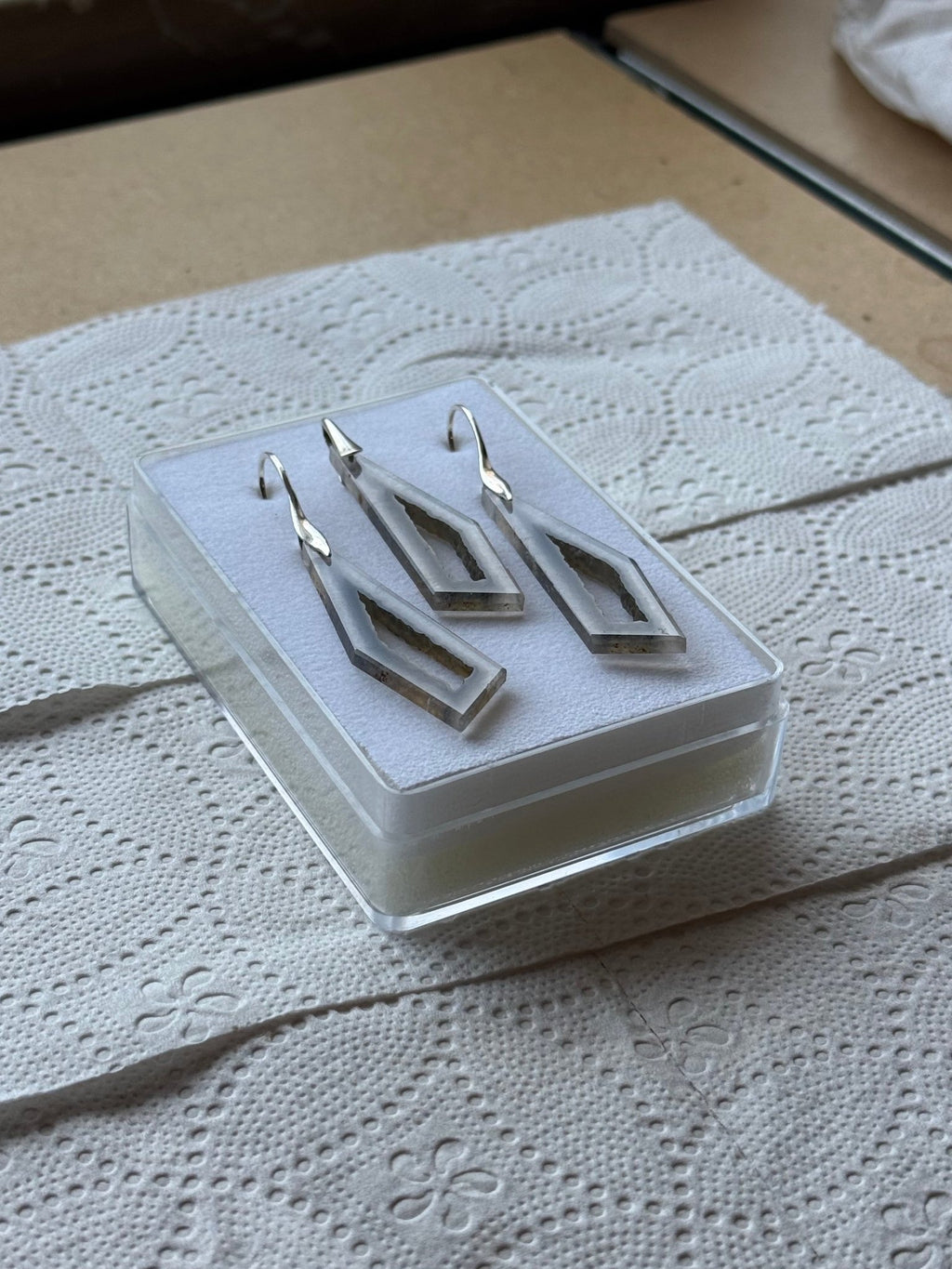 Paraiba Achat Schmuckset – Handgefertigt