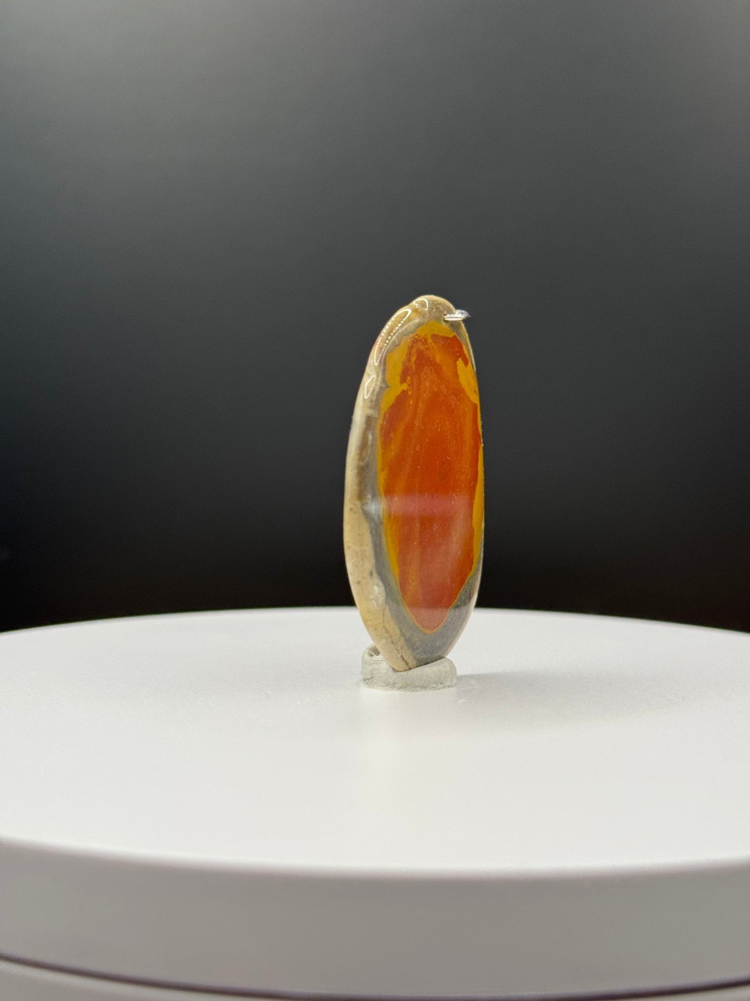 Bohnerzjaspis Anhänger