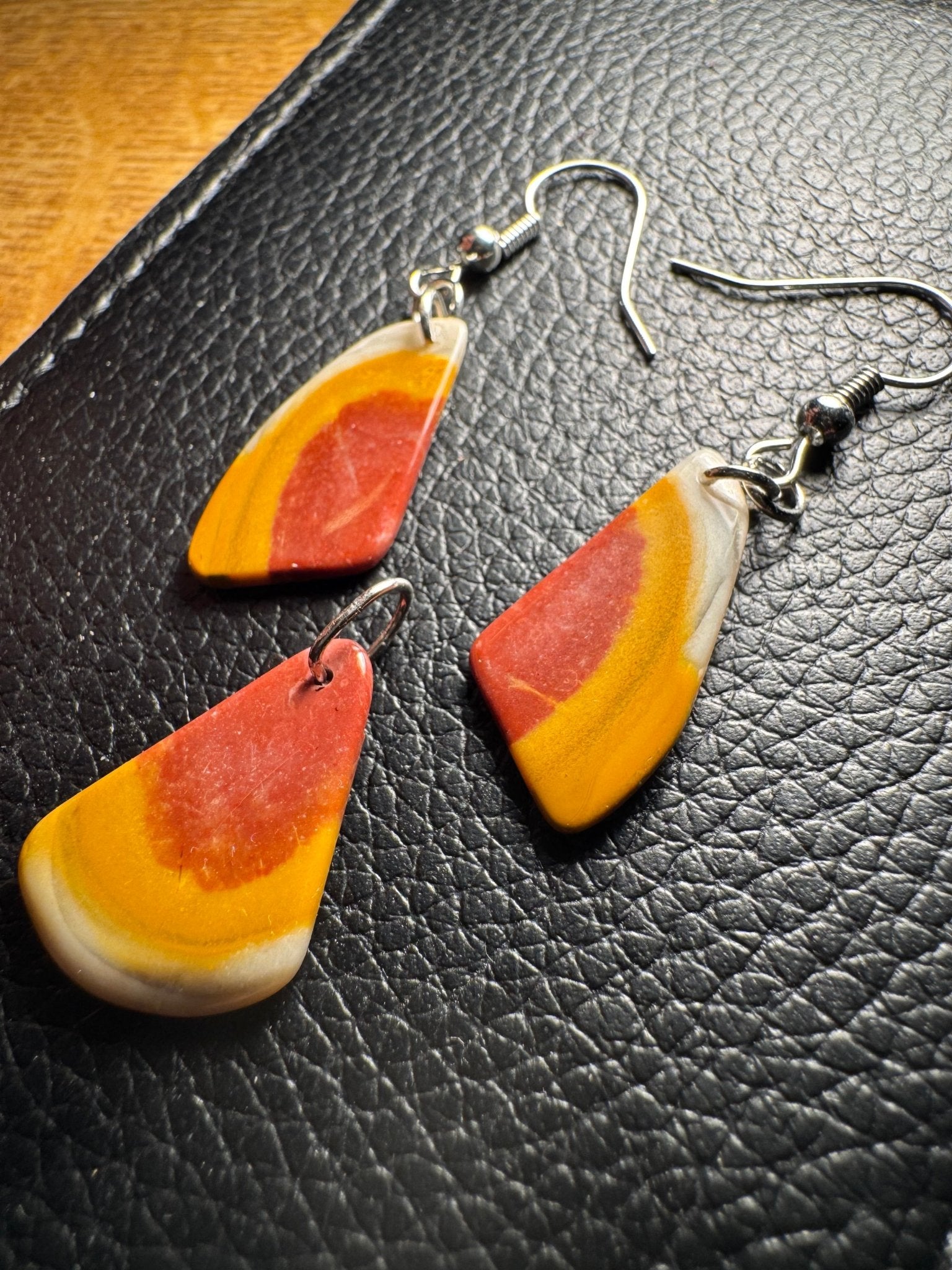 Bohnerzjaspis Schmuckset "Elegant"