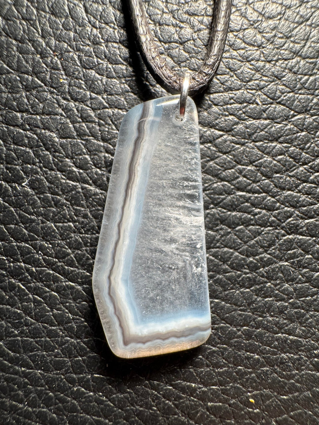 Paraiba Agate Pendant 5-sided