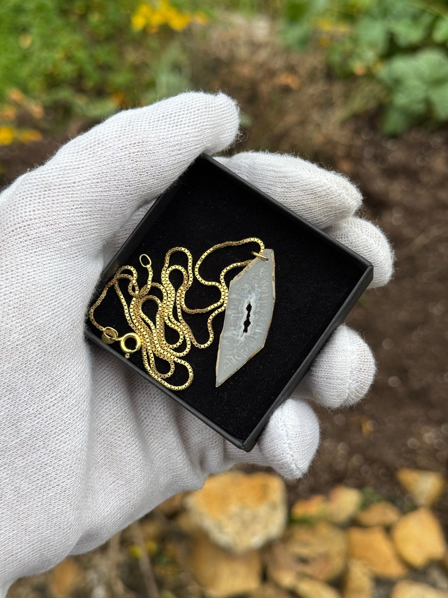 Paraiba Achat Anhänger