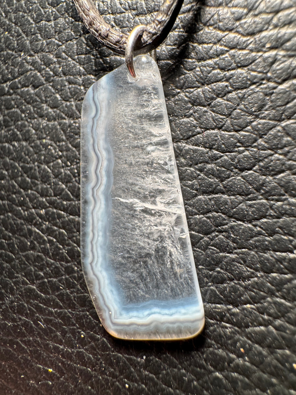 Paraiba Agate Pendant 5-sided