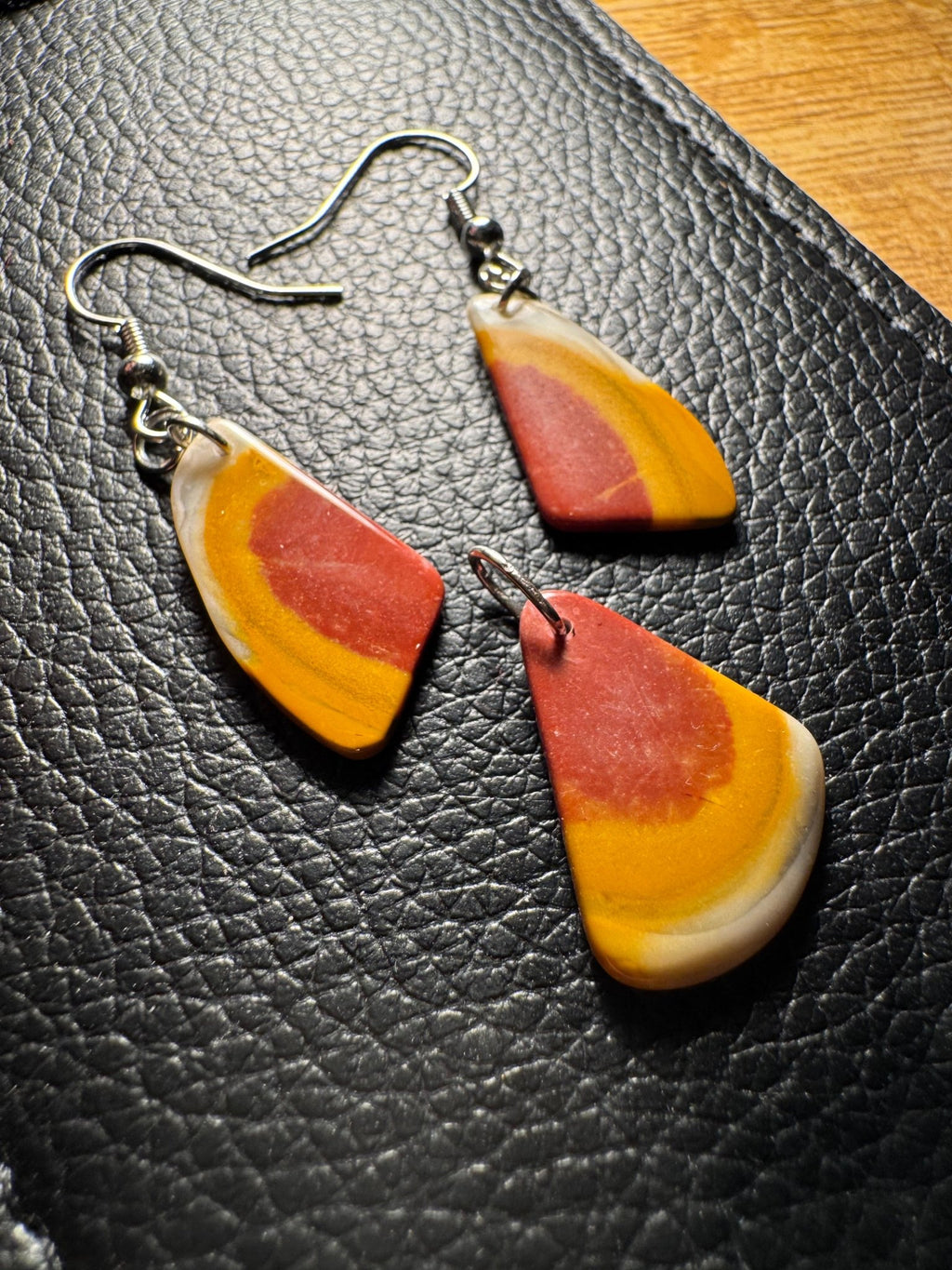 Bohnerzjaspis Schmuckset "Elegant"