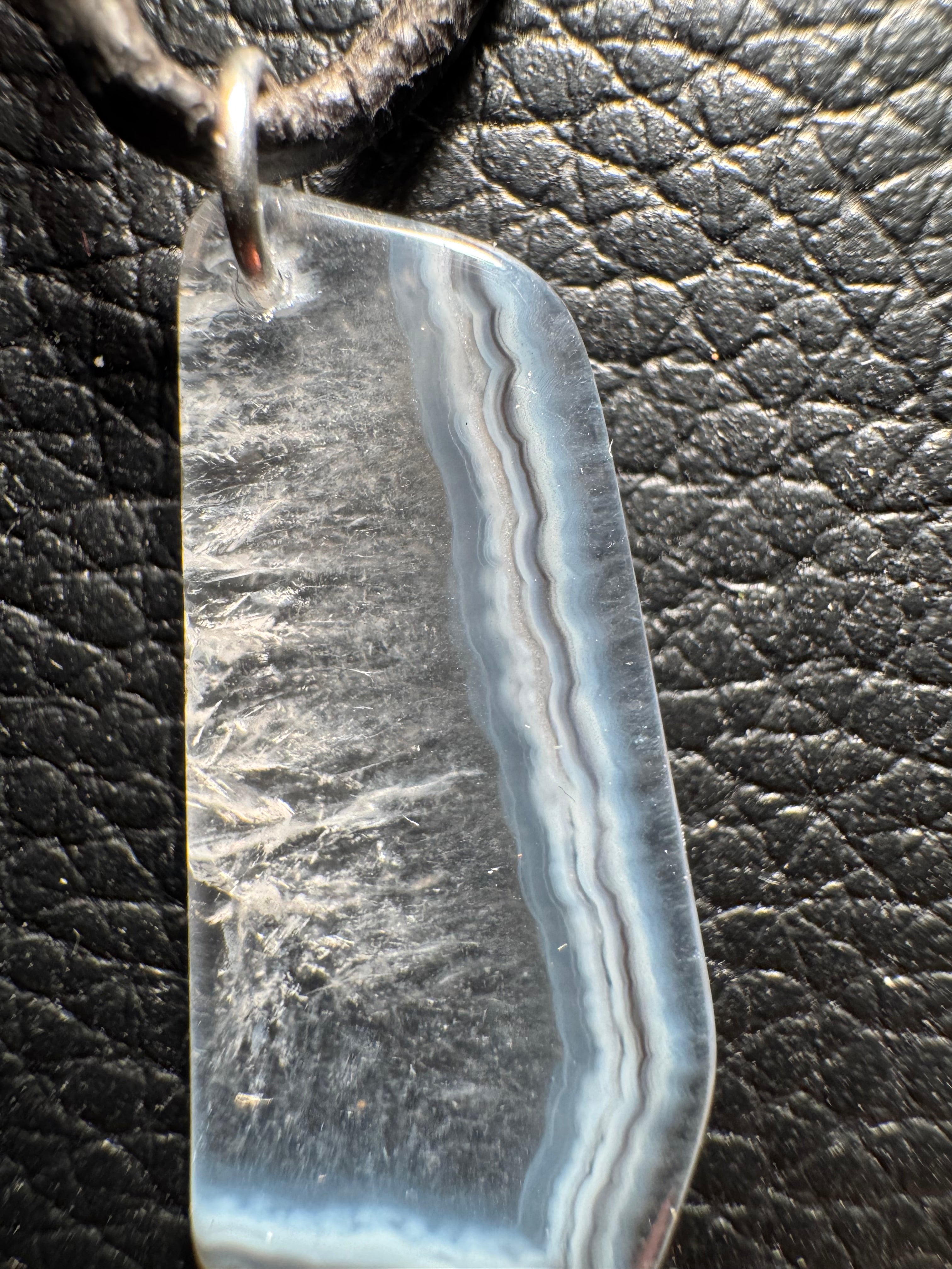 Paraiba Agate Pendant 5-sided