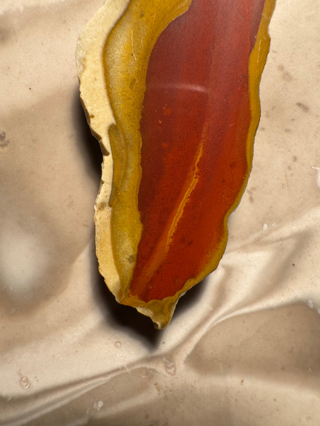 Handgefertigter Bohnerzjaspis Anhänger