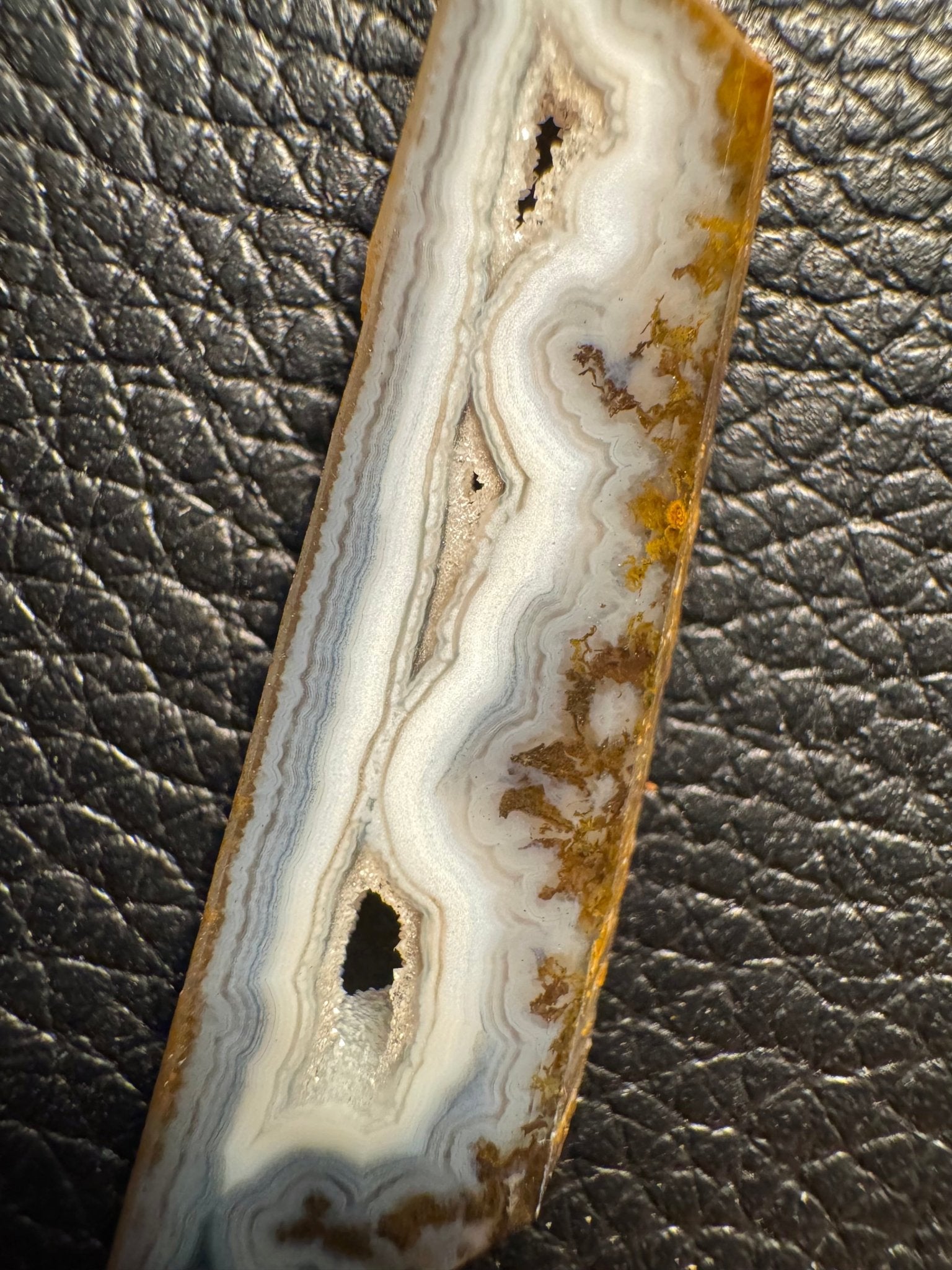 Paraiba Agate Pendant, Square