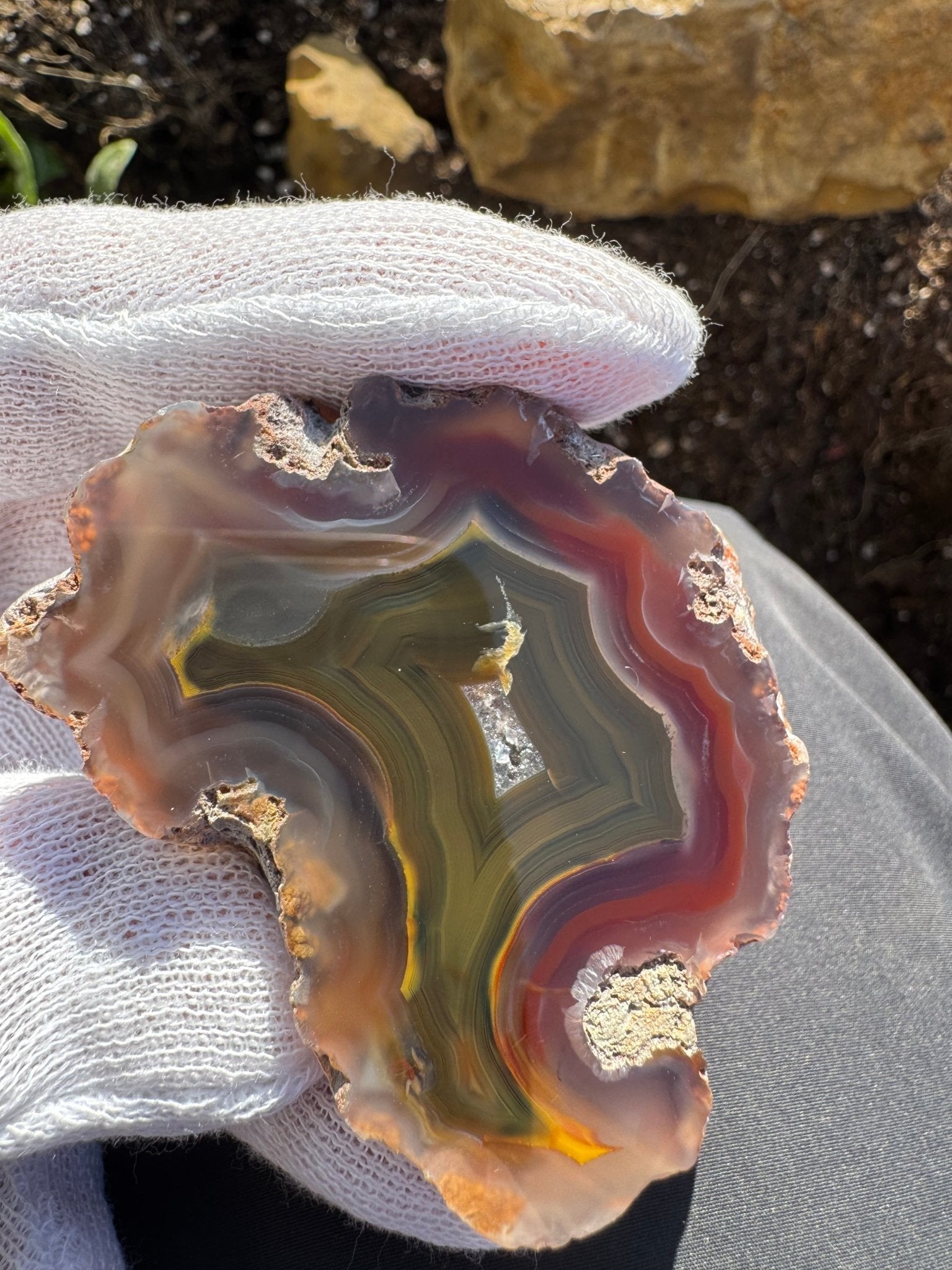 Top agate from Argentina
