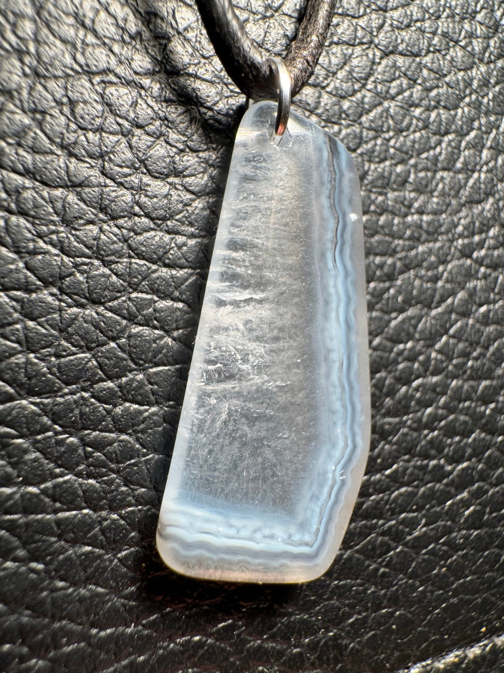 Paraiba Agate Pendant 5-sided