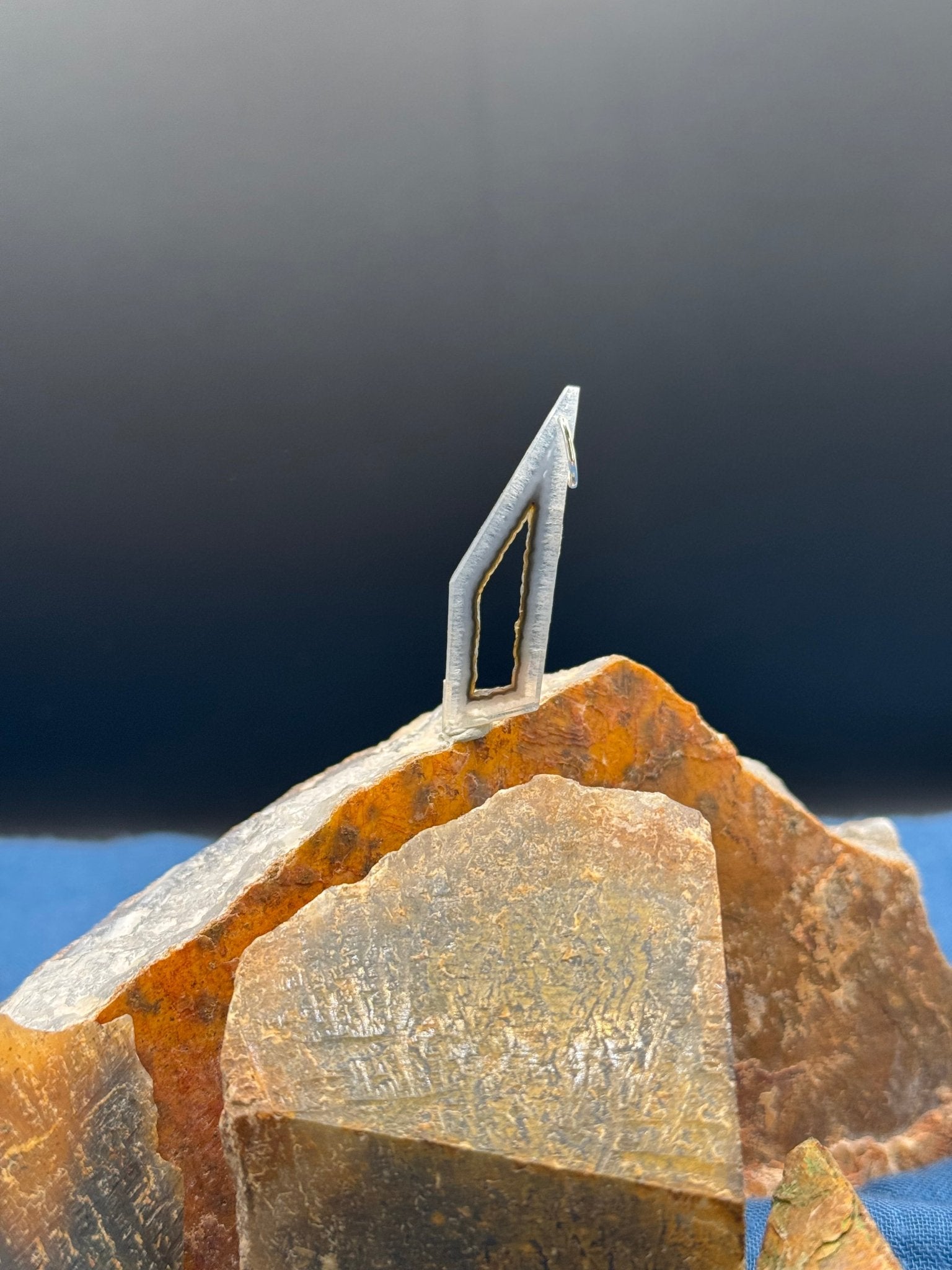 Paraiba Agate Pendant