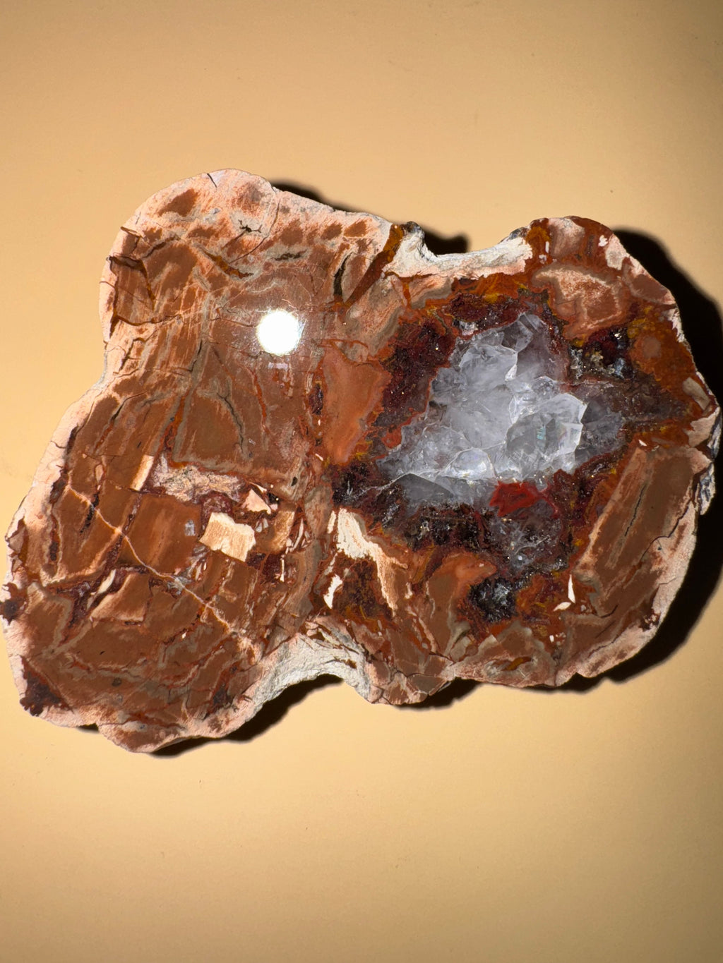 Rhyolith-Achat – Teufelskanzeln, Deutschland