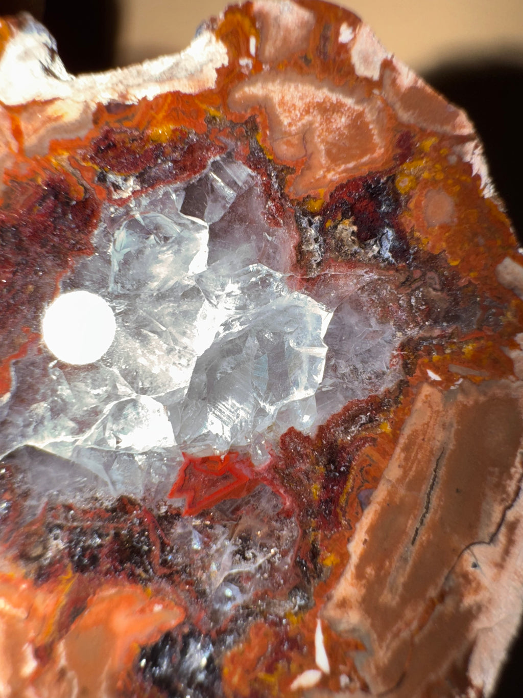 Rhyolith-Achat – Teufelskanzeln, Deutschland