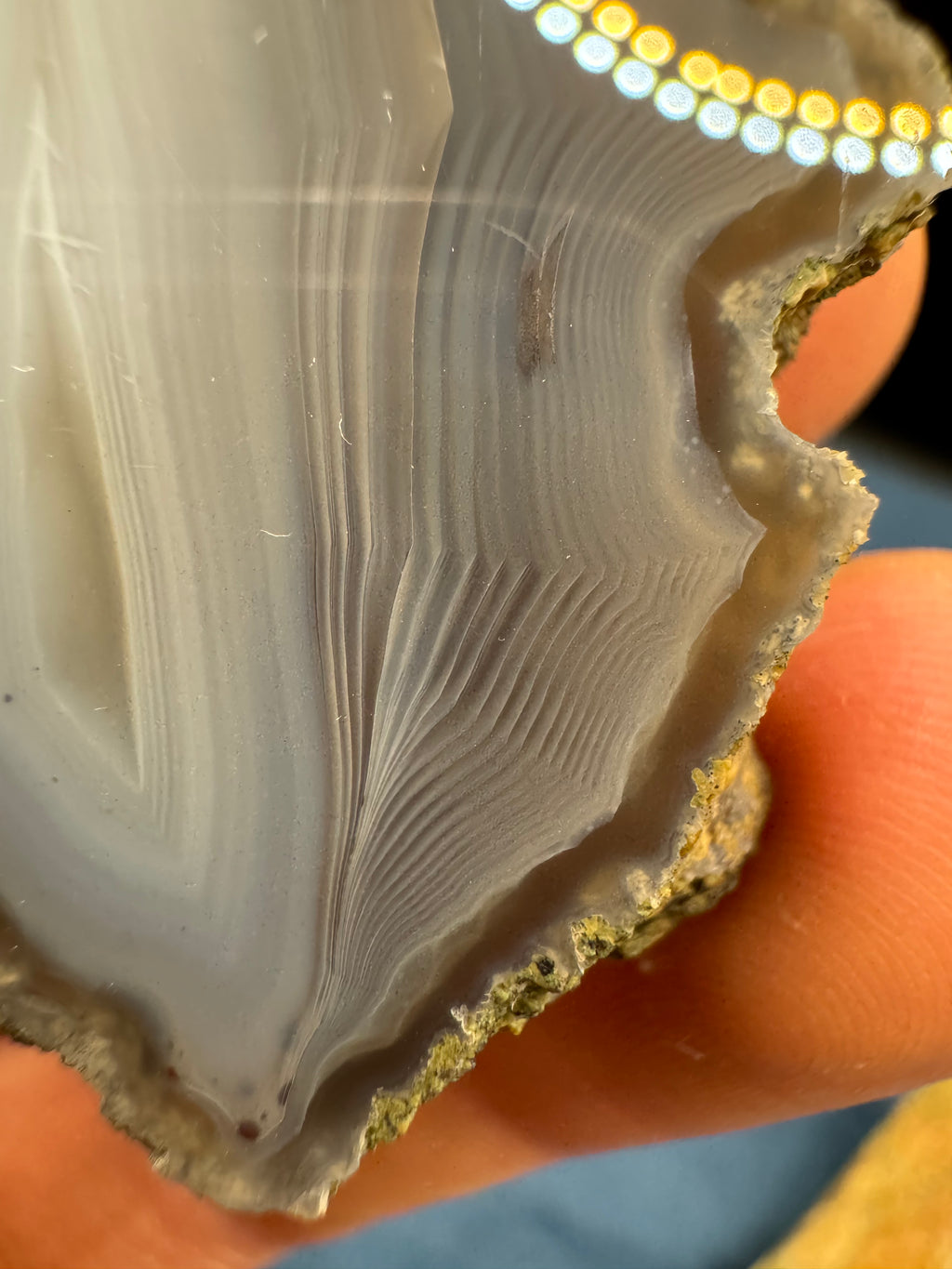 Agate from Levín, Czech Republic