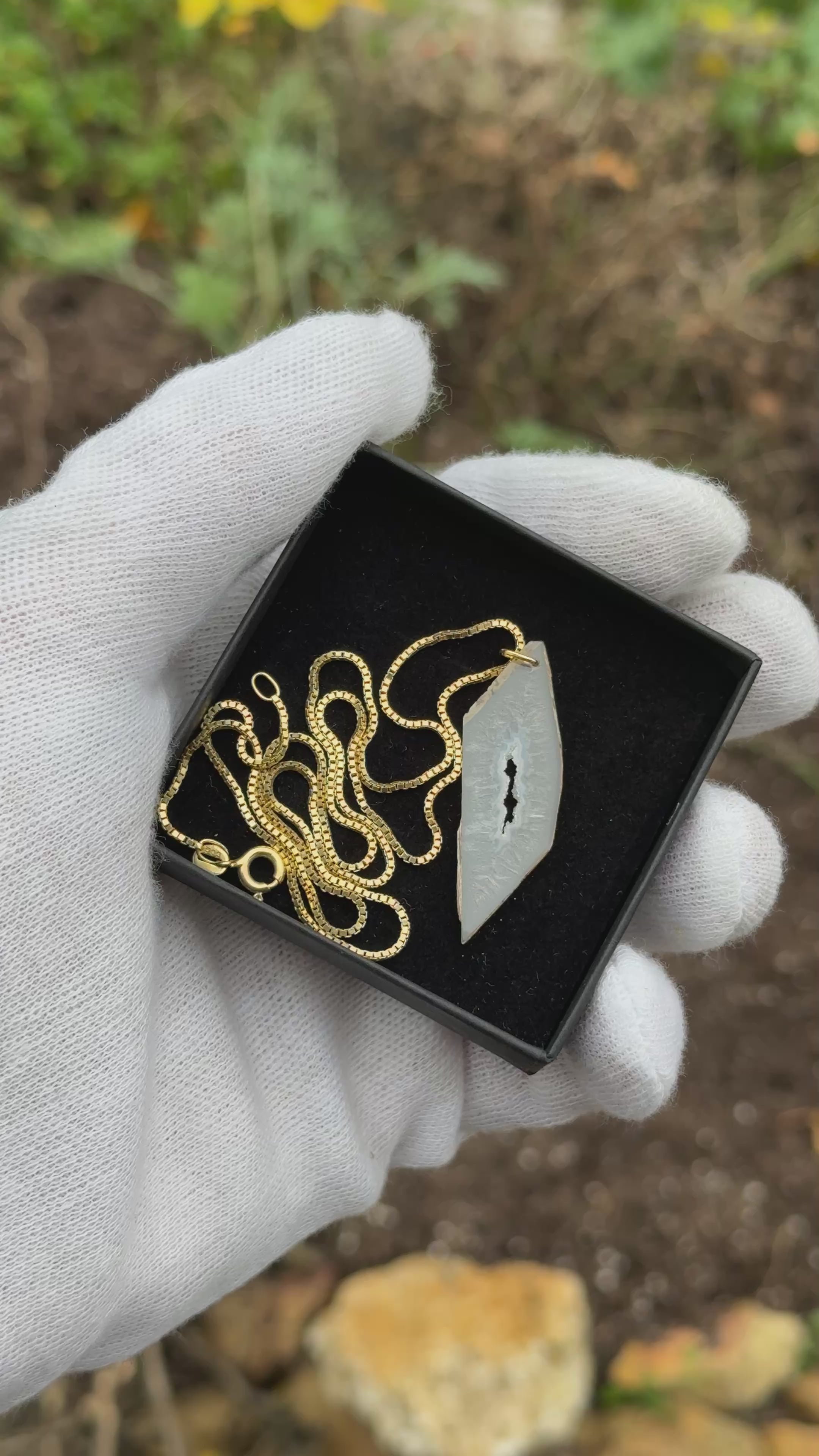 Paraiba Achat Anhänger