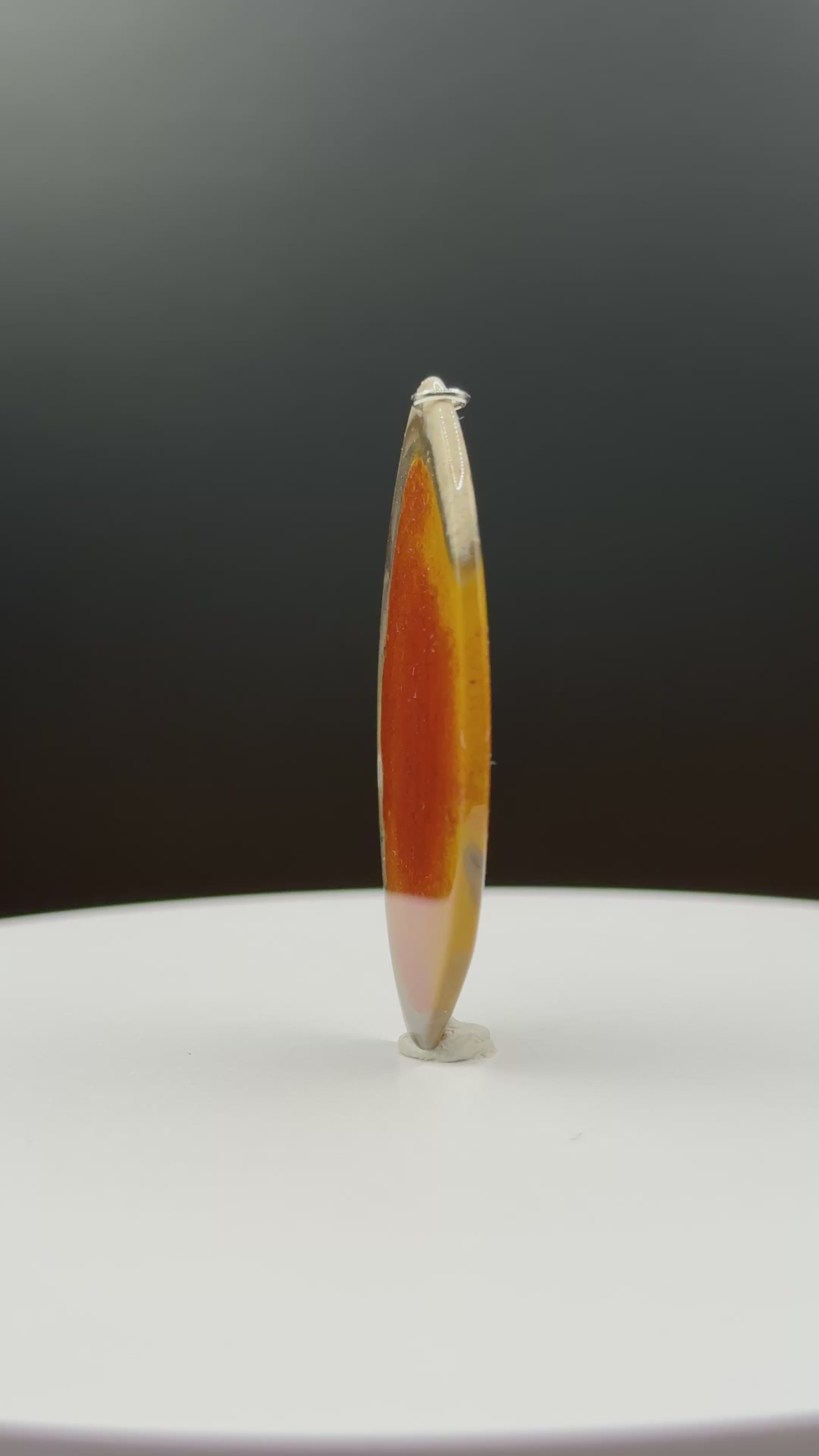 Bohnerzjaspis Anhänger